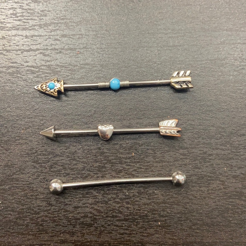 Industrial earrings